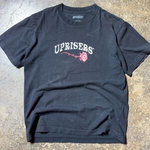Uprisers Vintage Style Rose Graphic T-Shirt